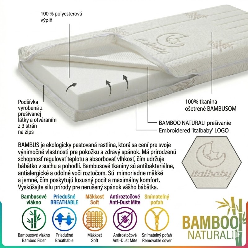 Italbaby Bamboo matrac